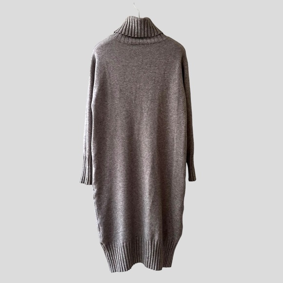 Natacha Paris Sweater Dress, Size S, Brown - Picture 2 of 6